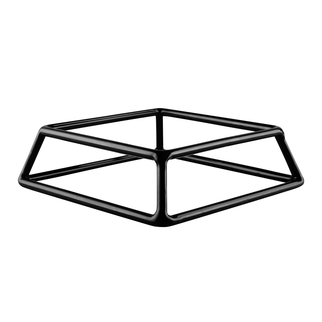 Elite Global Solutions SS762-RC Rubber Coated Steel 7" Square Riser