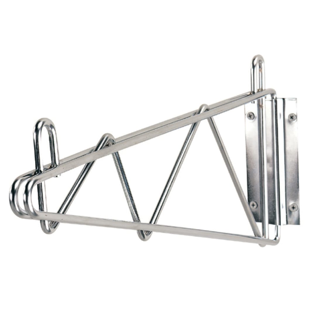 Advance Tabco SB-18-X Chrome 18" Shelf Mounting Single Bracket