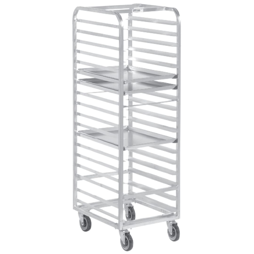 Channel Mfg. 404A Aluminum Front Loading 10-Bun Pan Rack