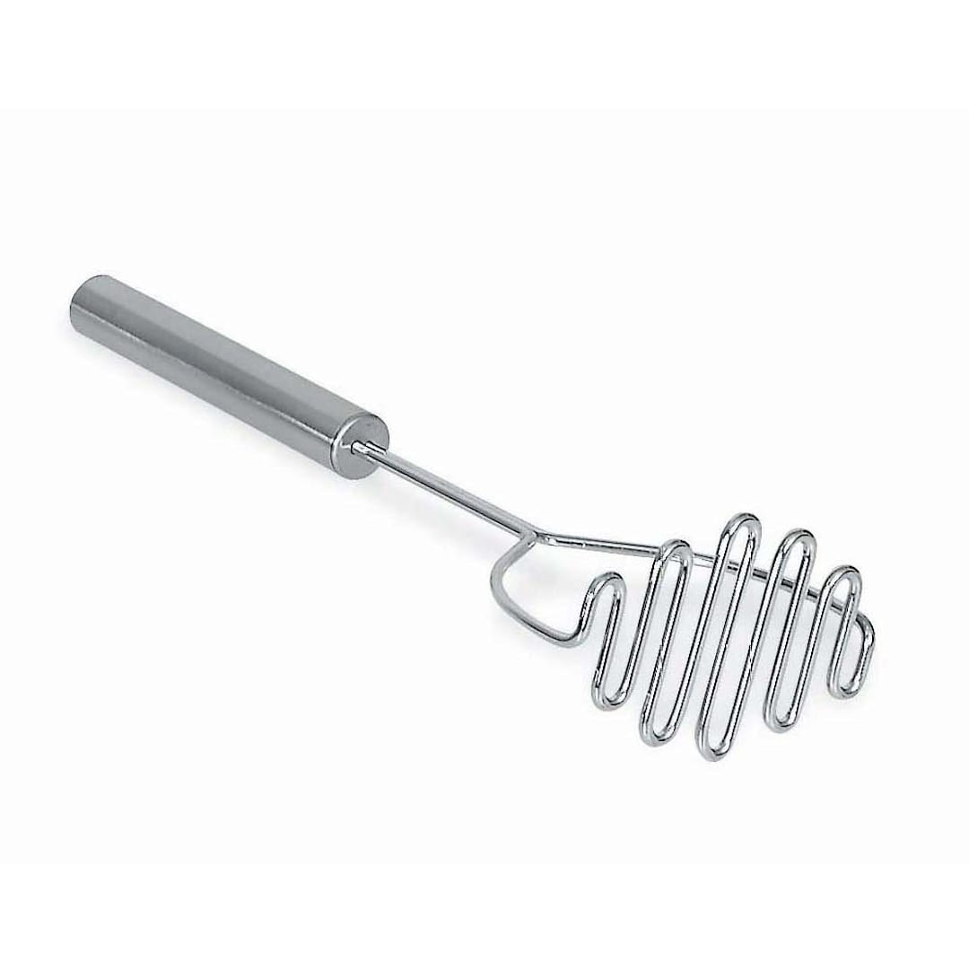 Browne Foodservice 575442 S/S 15" Oval Face Stainless Potato Masher