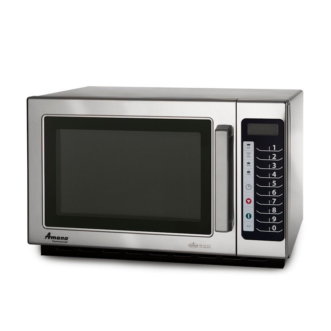 Amana® Commercial RCS10TS Medium Volume 1000 Watt Microwave Oven