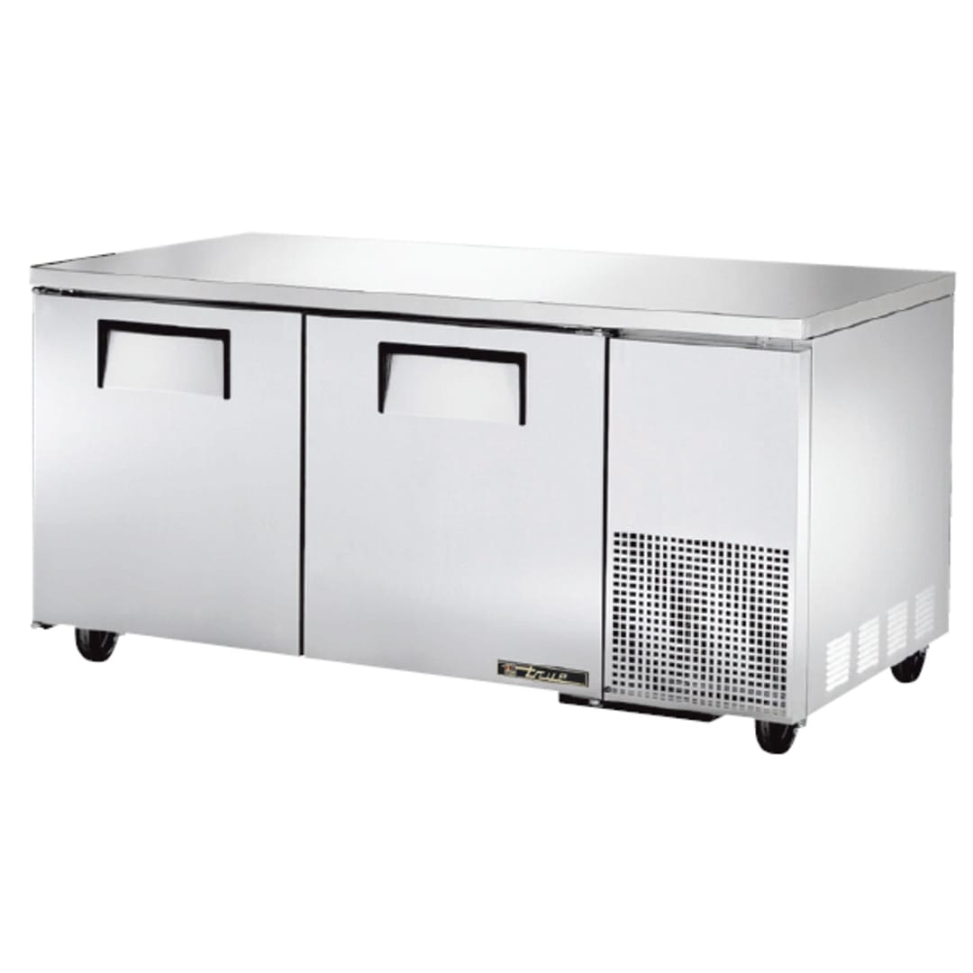 True® TUC-67-HC S/S 4-Shelf 20.6 Cu Ft Undercounter Refrigerator