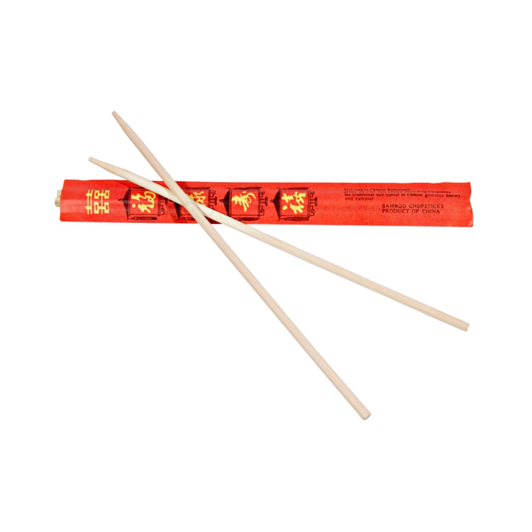 Town 51311/PK 9.75" Individually Wrapped Chopsticks