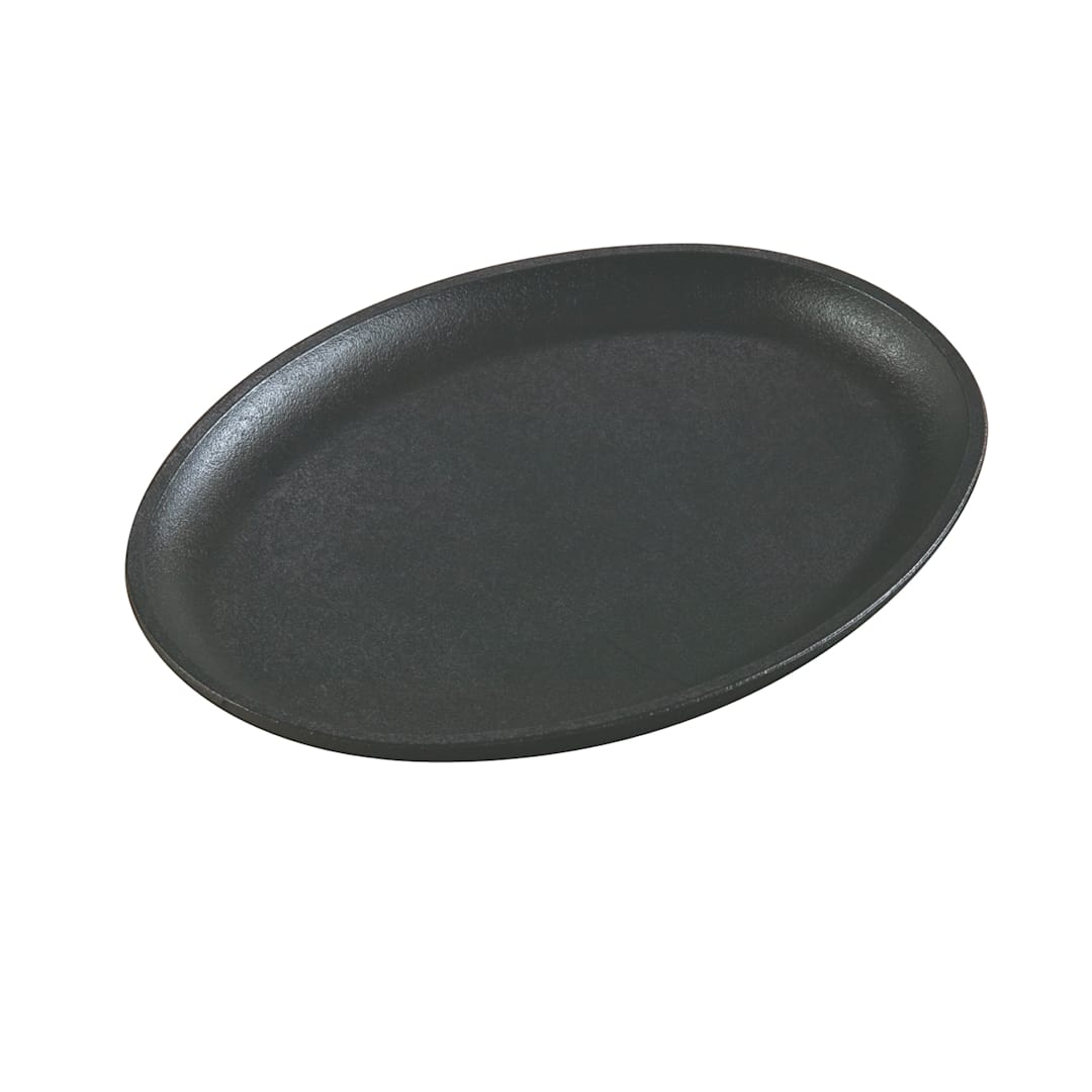 Lodge® LOSH3 Cast Iron 10" Handleless Oval Serving Griddle