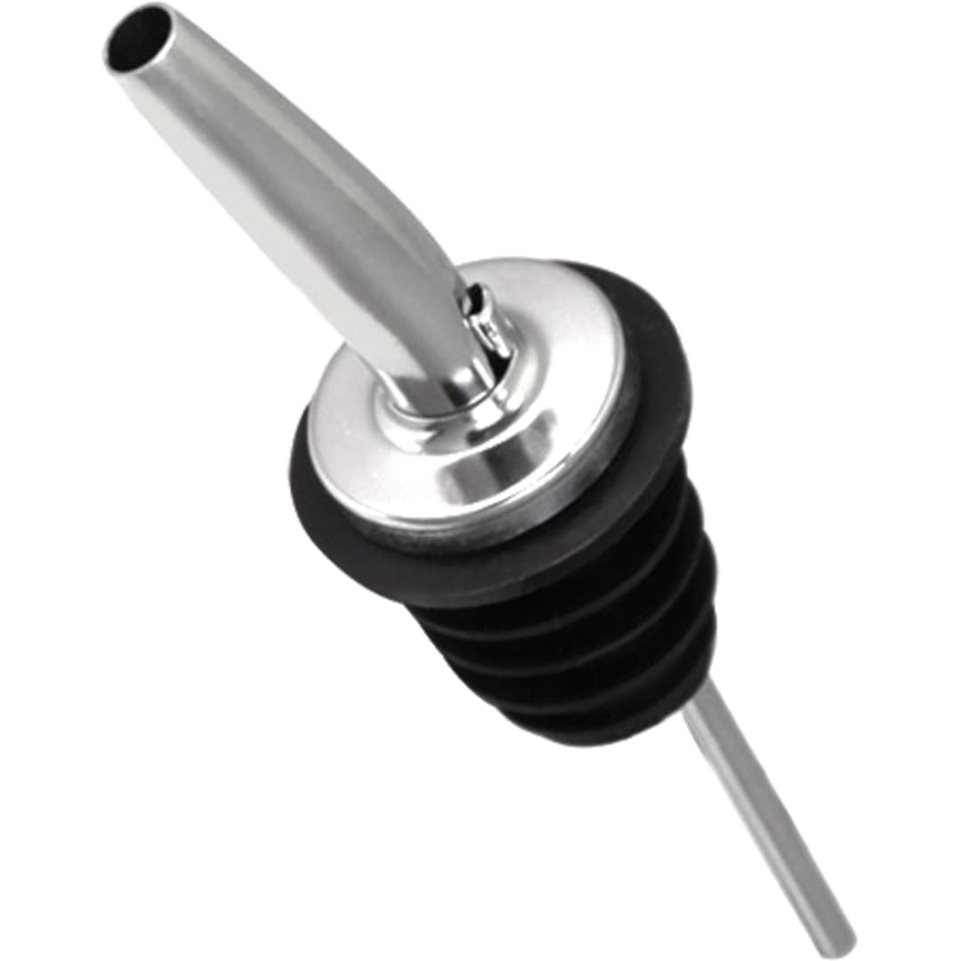 Darling Foodservice Chrome Tapered Pourer With Cork - Dozen