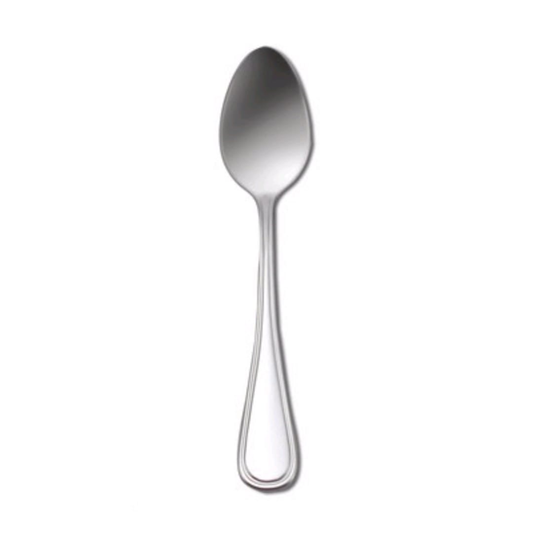 1880 Hospitality T015SFTF New Rim S/S European Teaspoon - Dozen