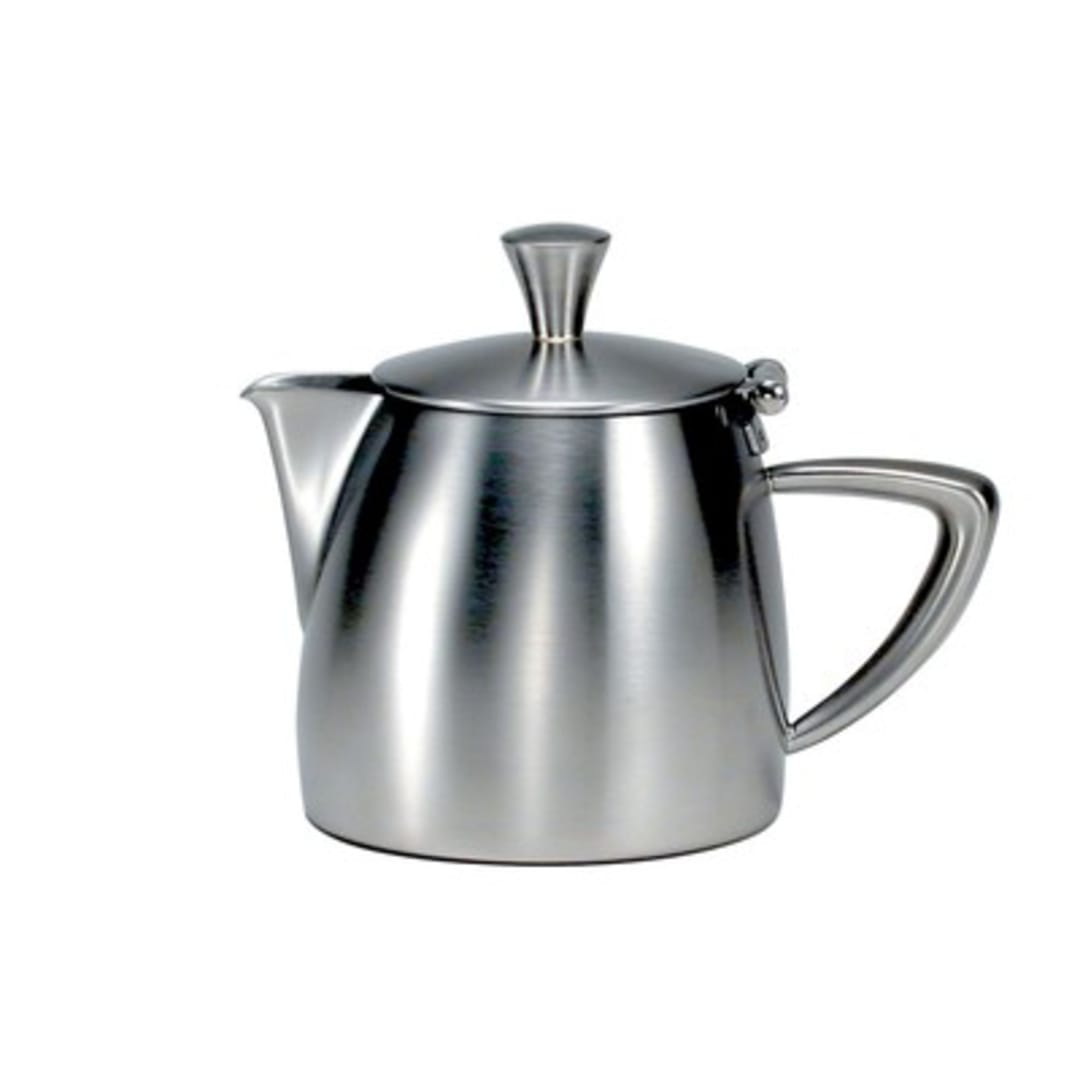 1880 Hospitality 88004801A Stiletto Brushed S/S Short Spout 9 Oz. Teapot
