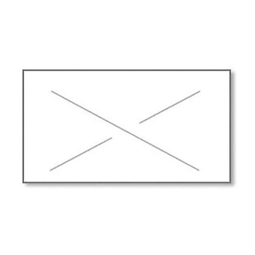 Garvey Products FX2212 WHITE 22mm x 12mm Labels - 11007 / TB