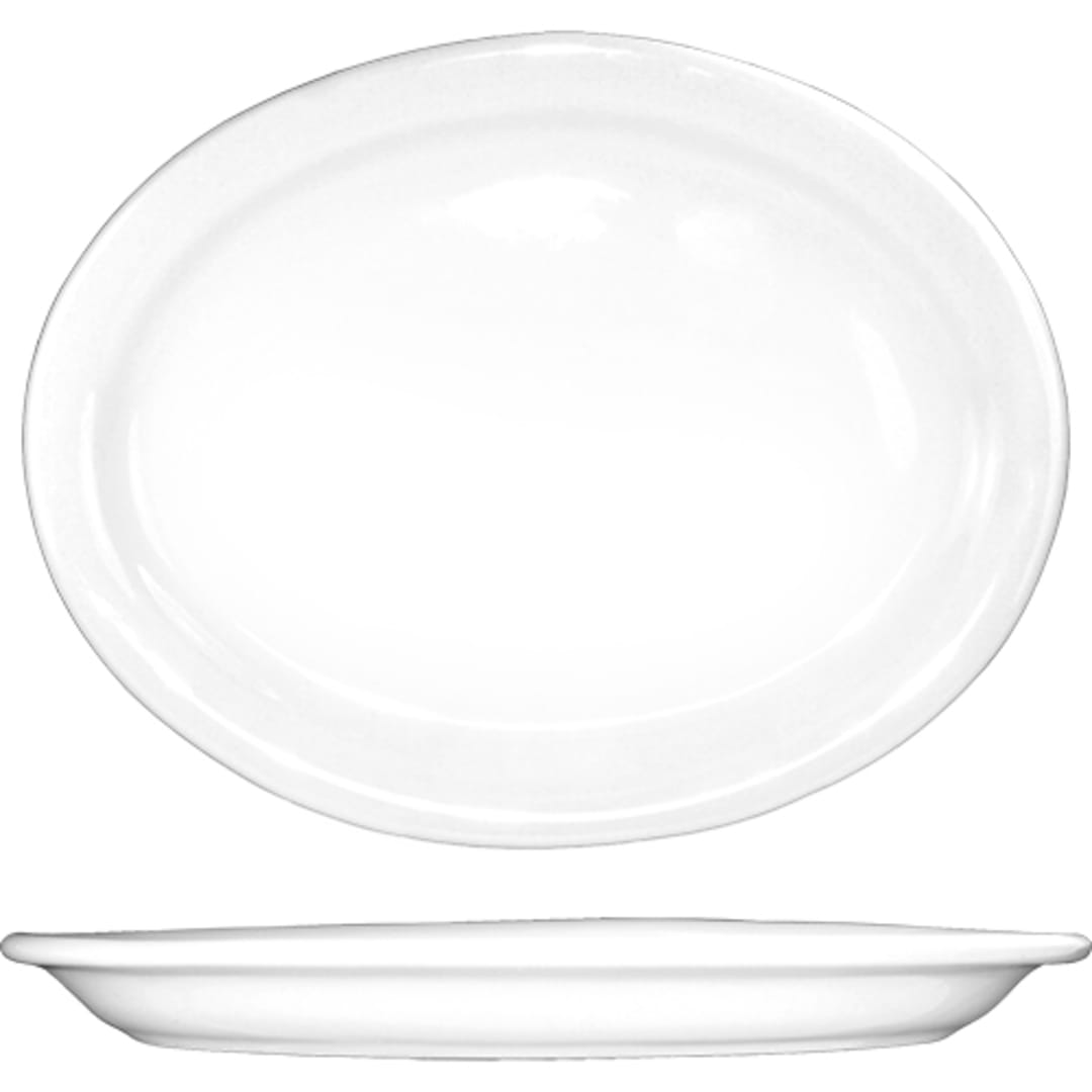 International Tableware BR-14 Brighton White 13.25" Platter