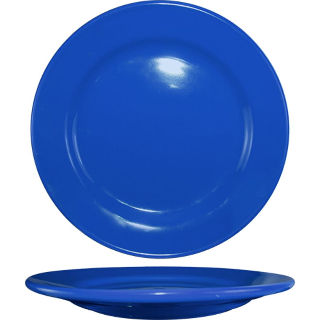 International Tableware CA-16-LB Light Blue RE 10.25" Plate