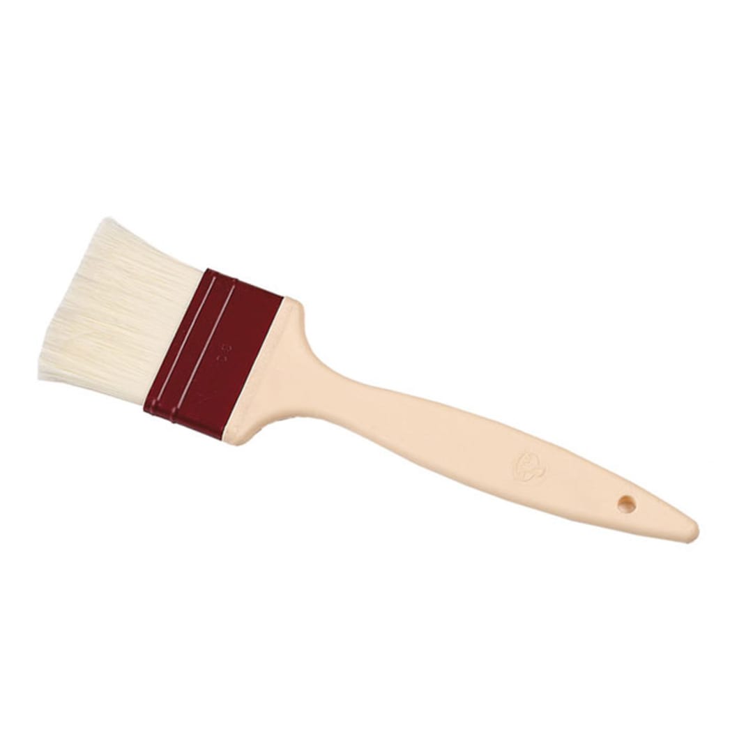 Matfer Bourgeat 116006 Flat Polyamid 2" x 2" Pastry Brush
