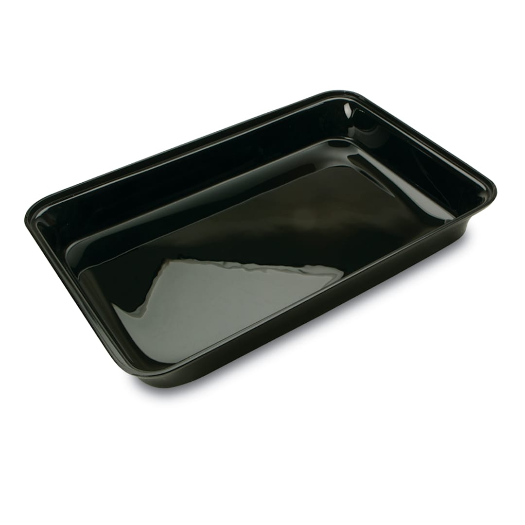 Delfin DFBRC151210 5 Qt. Black Rectangular Market Bowl