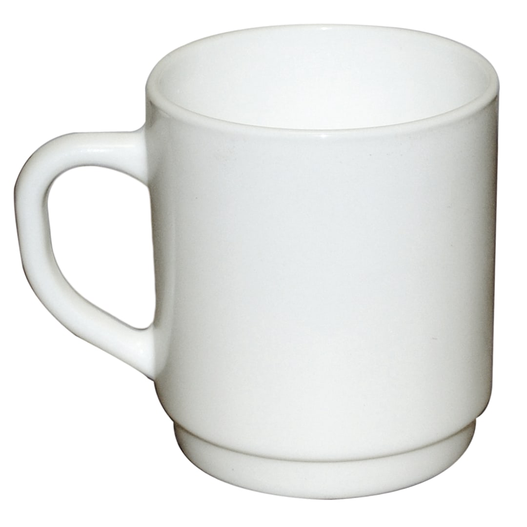 Arcoroc 64733 Restaurant White 10 Oz. Mug