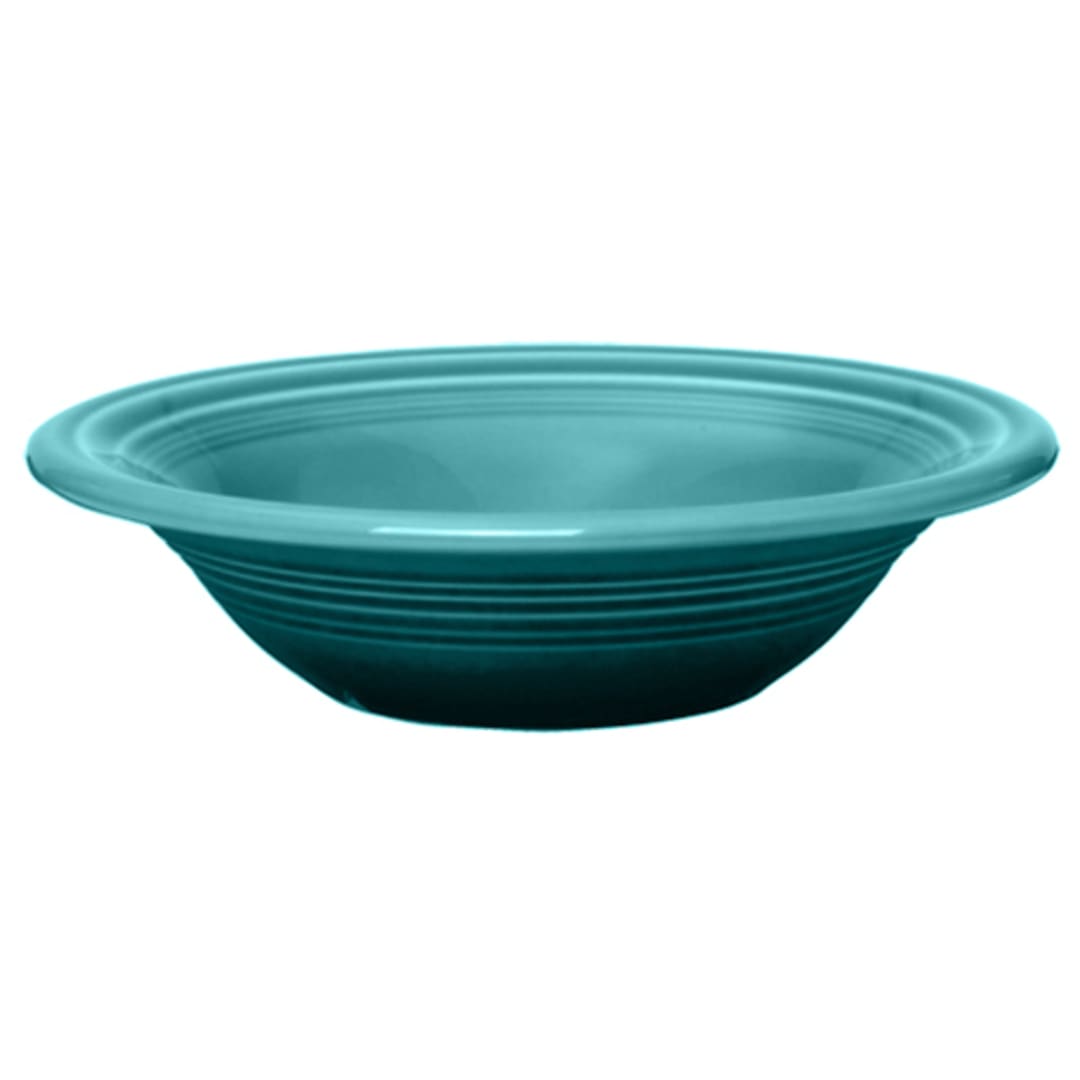 Homer Laughlin 472107 Turquoise Stacking 11 oz Cereal Bowl
