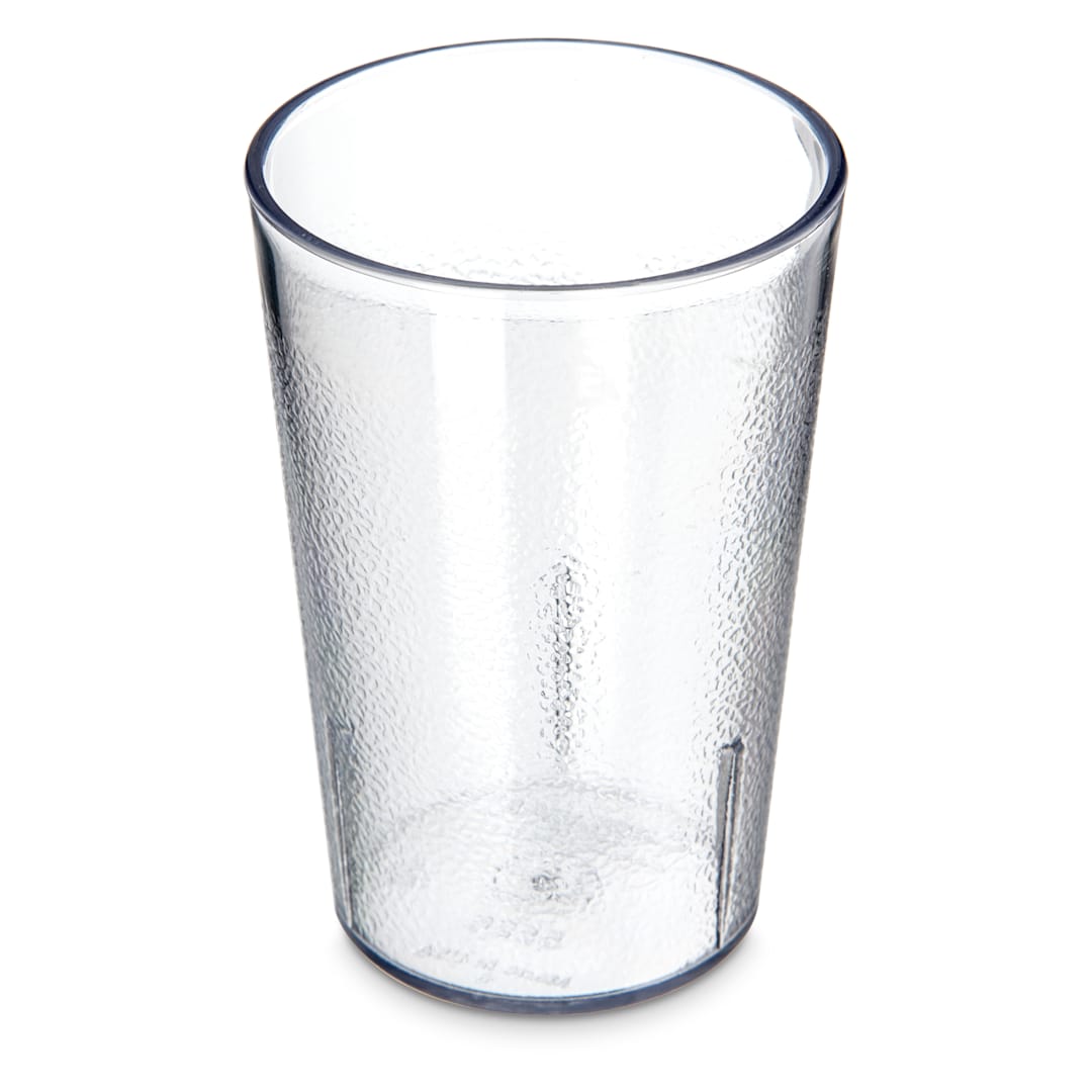 Carlisle 552607 Stackable 8 Oz. Clear Tumbler - Dozen
