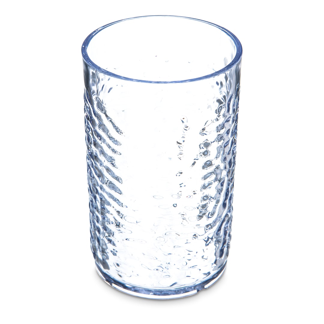 Carlisle 550907 Pebble Optic 9.5 Oz. Clear Tumbler