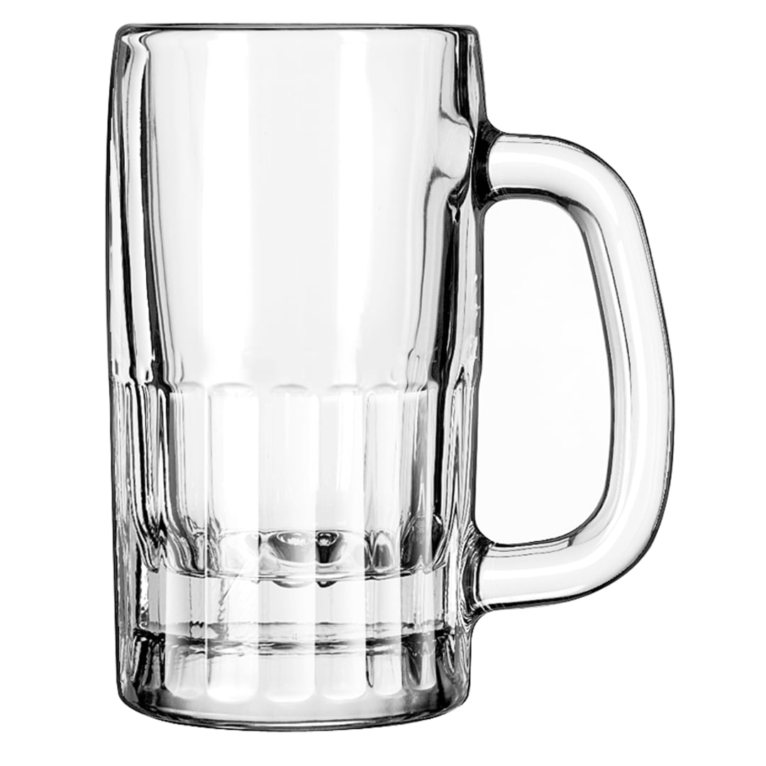 Libbey 5362 Clear 10 Oz. Glass Beer Mug