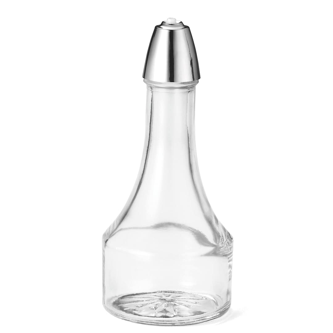 TableCraft 608 Modern Collection 8 Oz. Oil & Vinegar Bottle with Lid