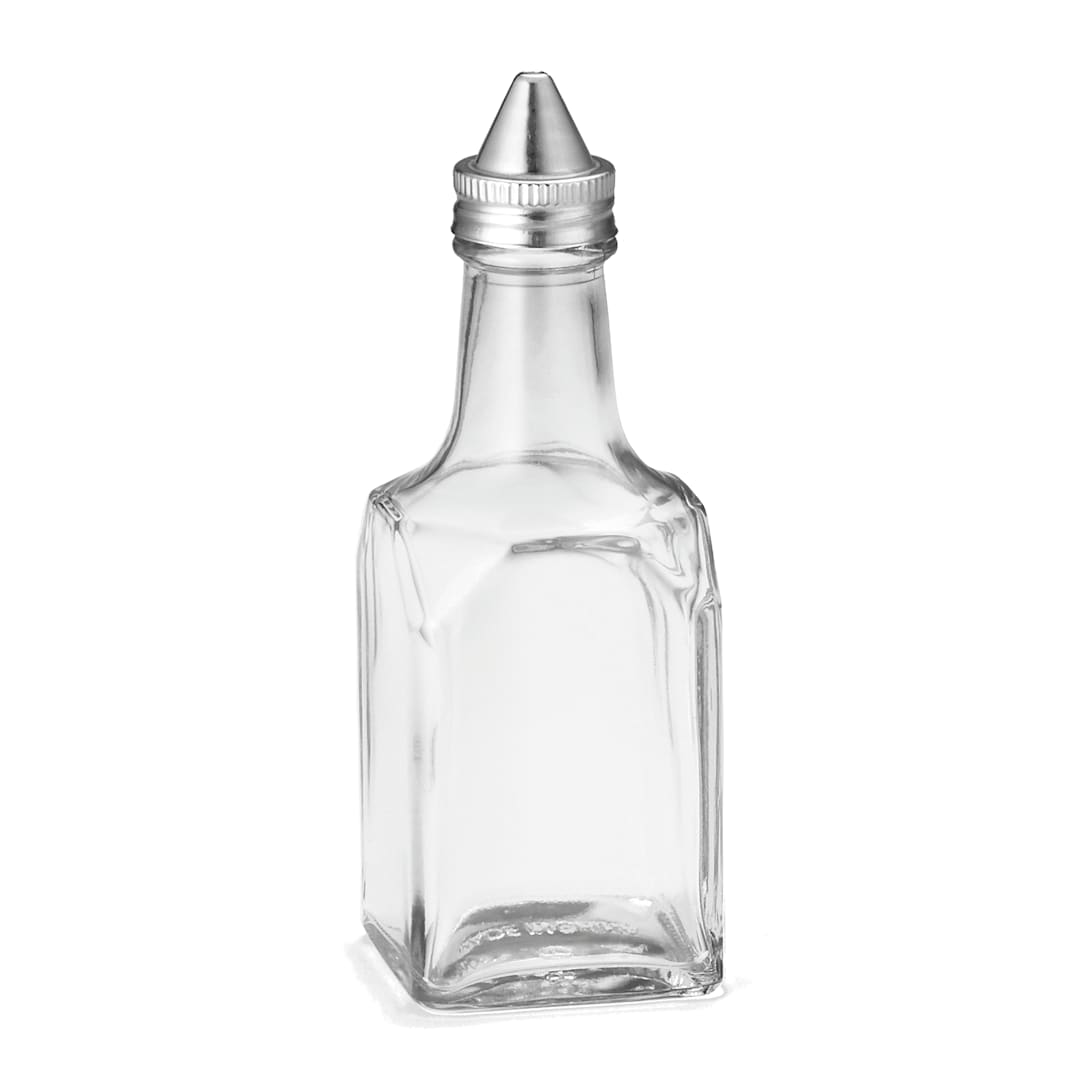 TableCraft 600 European Collection Glass 6 Oz. Oil & Vinegar Bottle