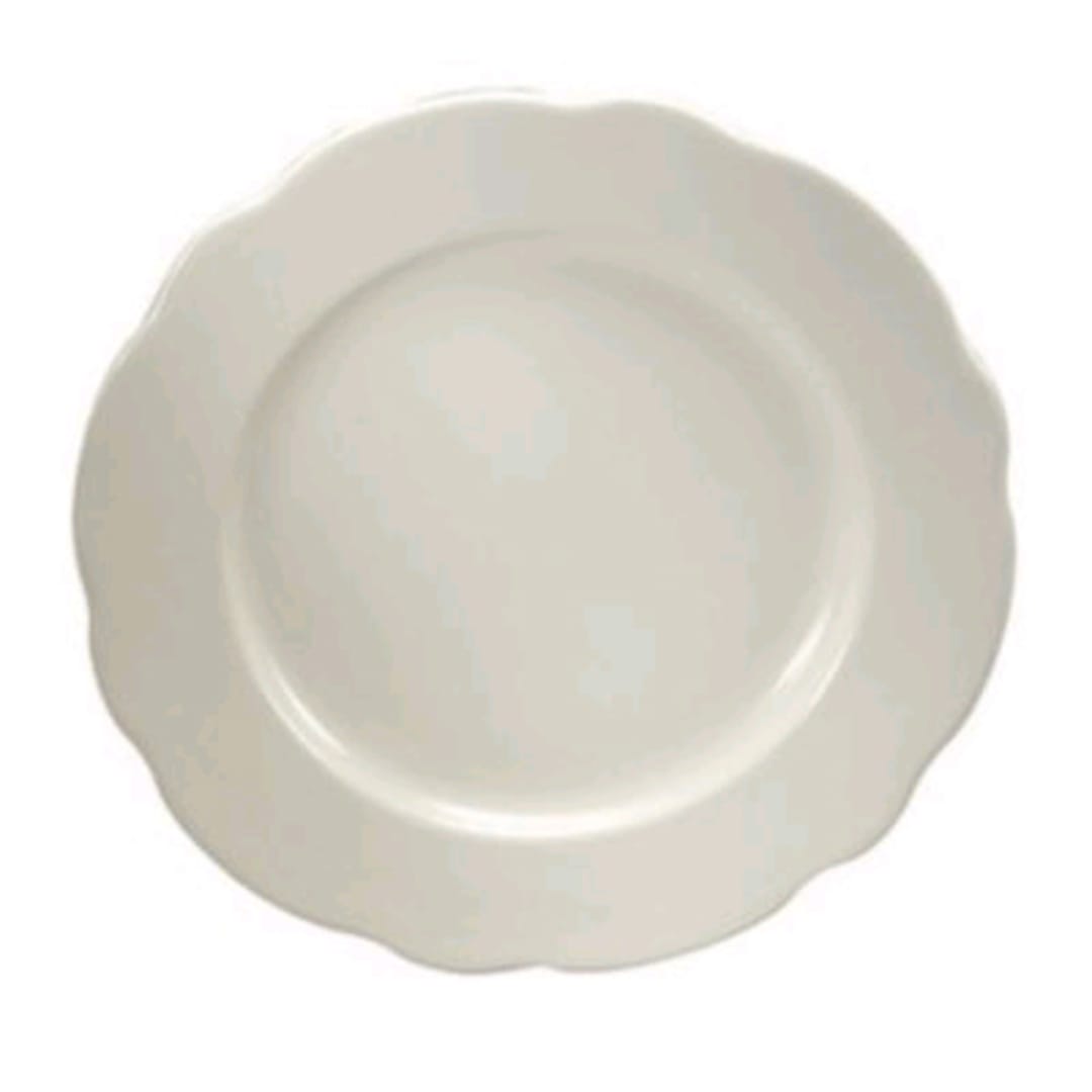 1880 Hospitality F1560000139 Caprice Cream White 9" Plate