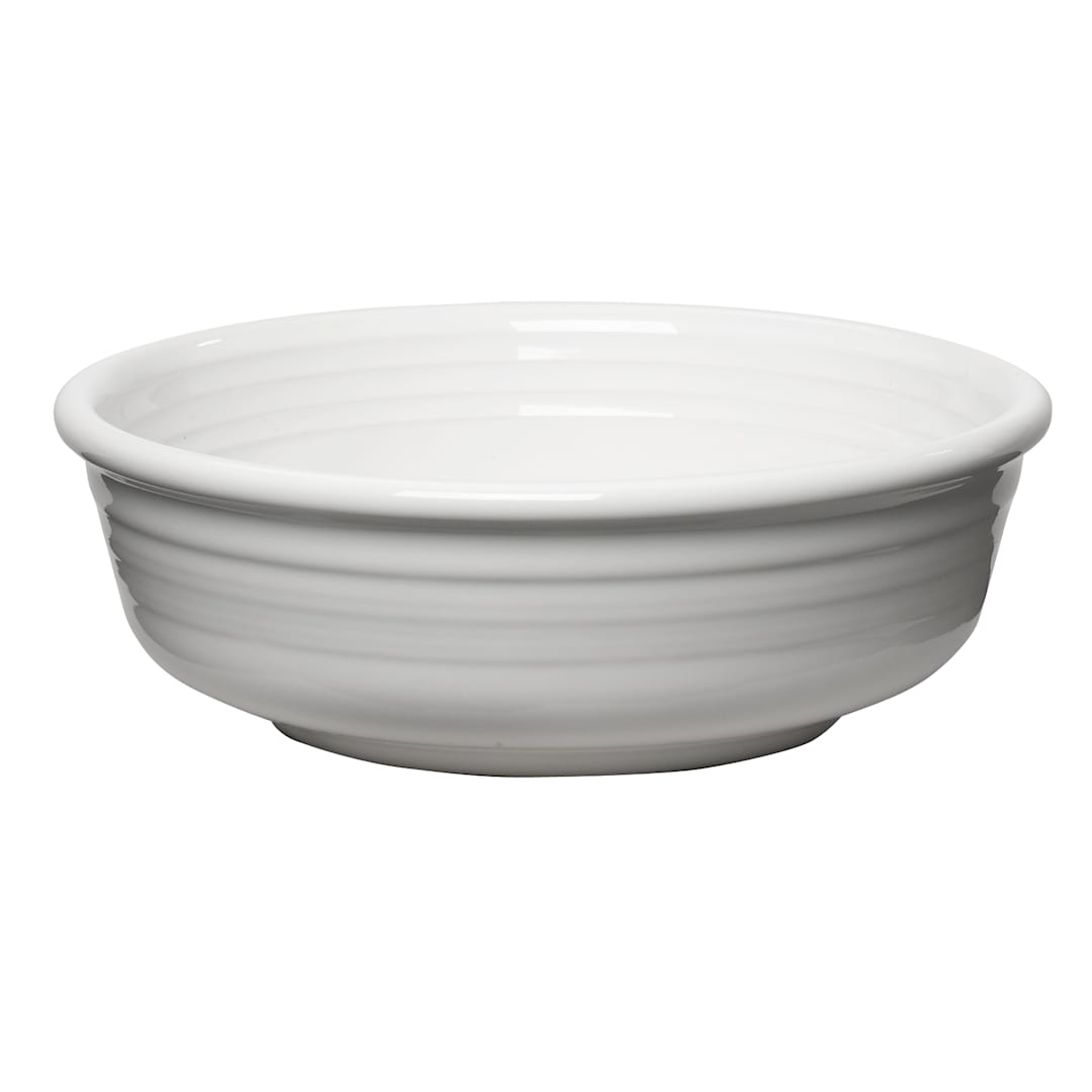 Homer Laughlin China 460100 Fiesta White Small 14.25 oz Bowl