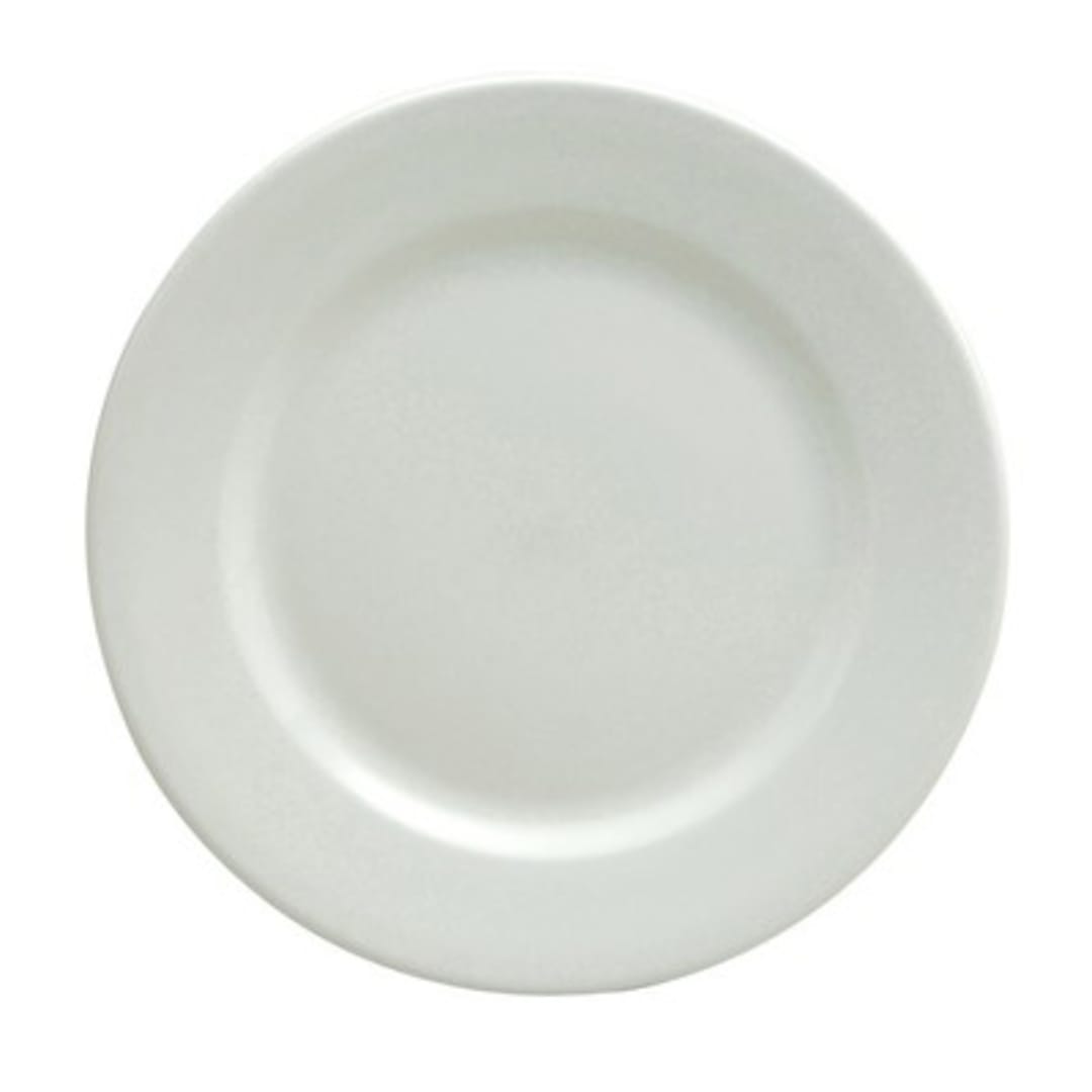 1880 Hospitality R4130000149 Bright White Ware RE 10.25" Plate - 12/CS