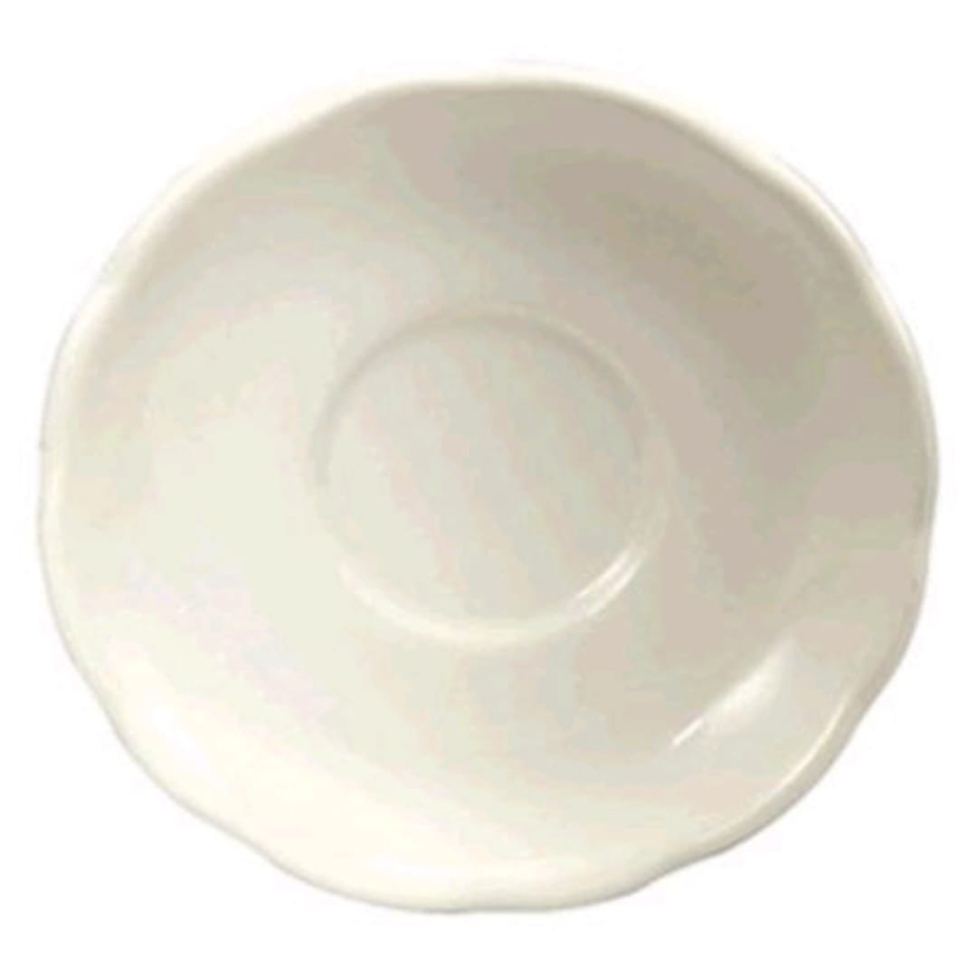 1880 Hospitality F1560000500 Caprice Cream White 5-5/8" Saucer - 36/CS