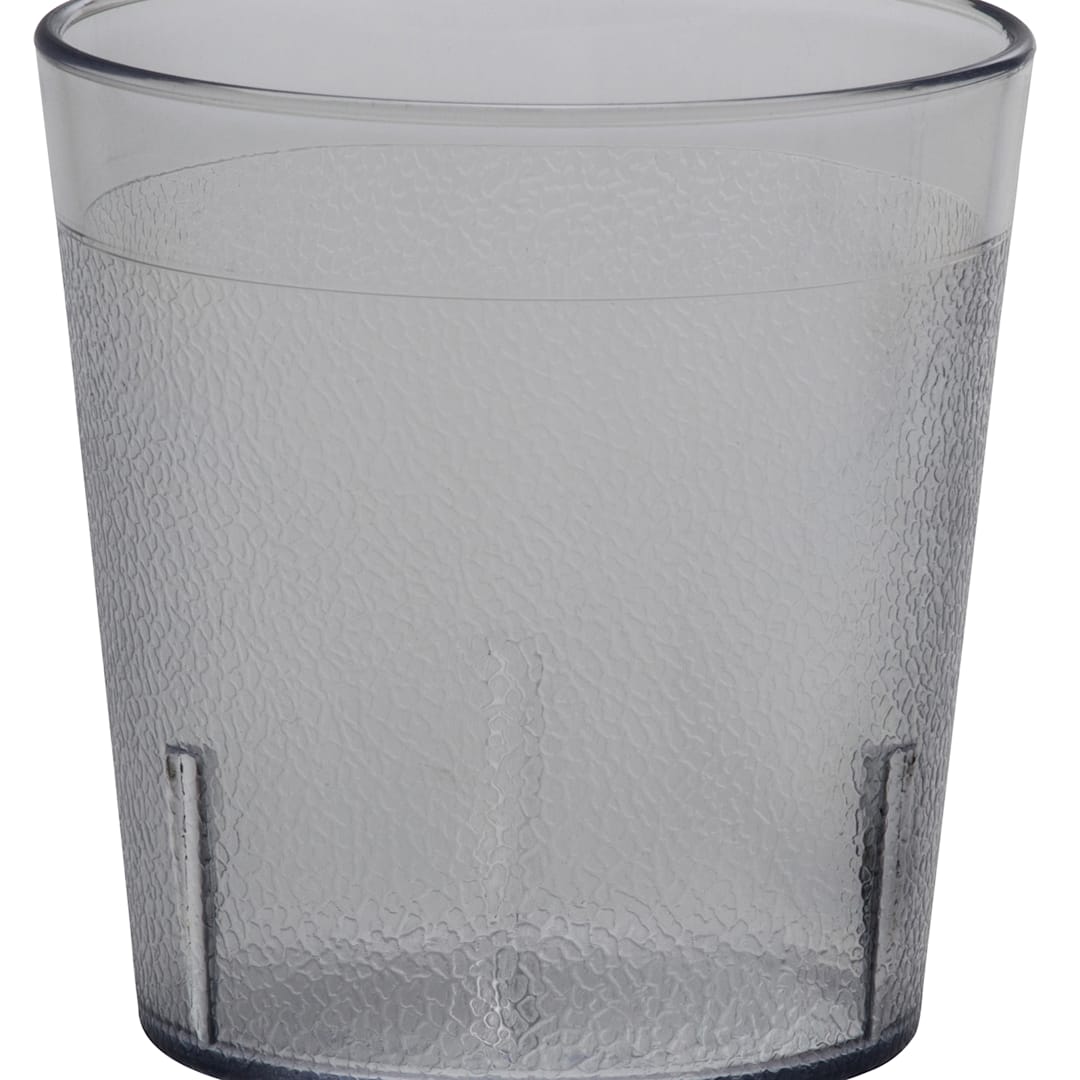 Cambro 900P152 Colorware Short Clear 9.7 oz. Plastic Tumbler - Dozen