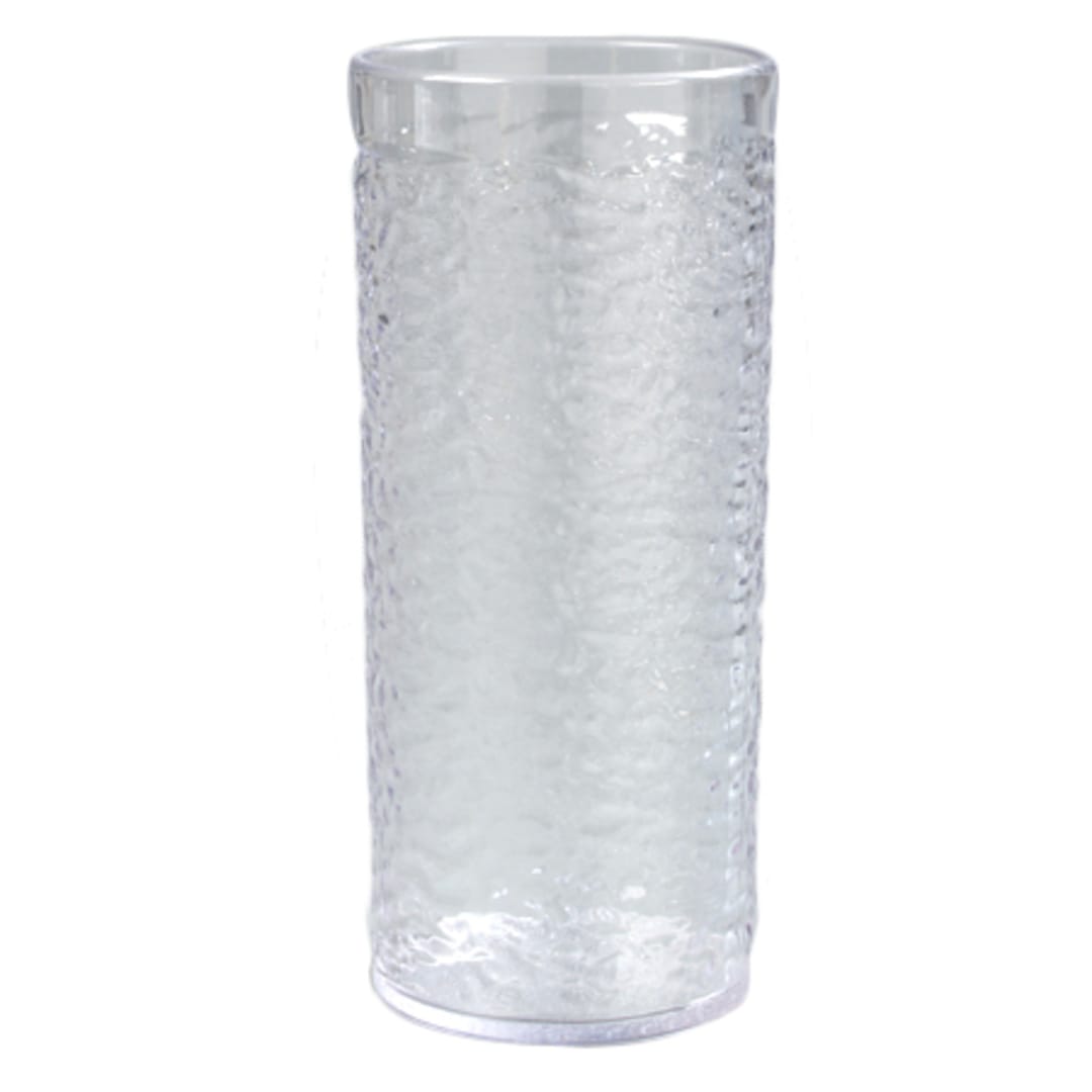 Carlisle 551907 Optic Pebbled 20 Oz. Clear Tumbler - Dozen