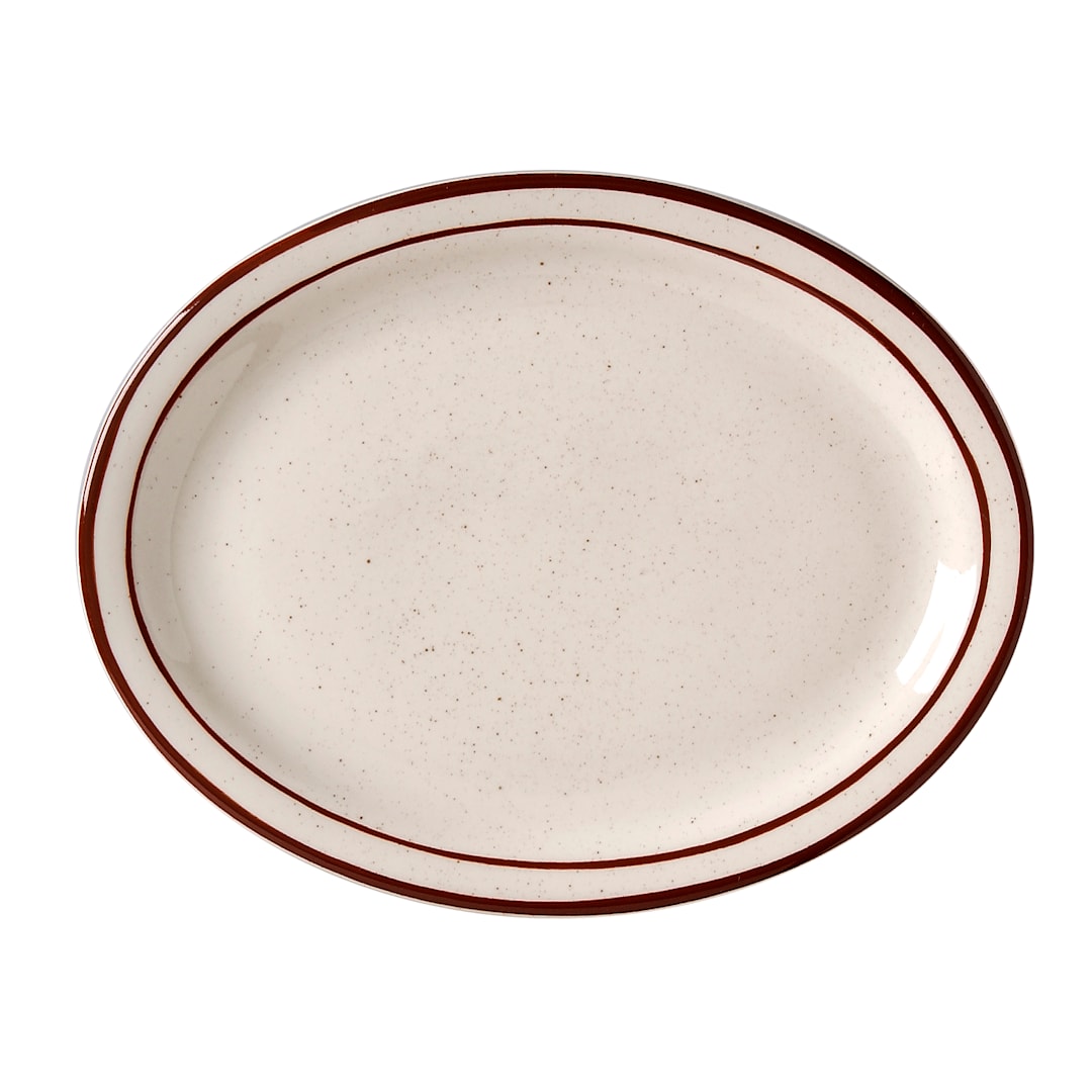 Vertex® CRV-13 Caravan Brown Speckled 11.5" Platter