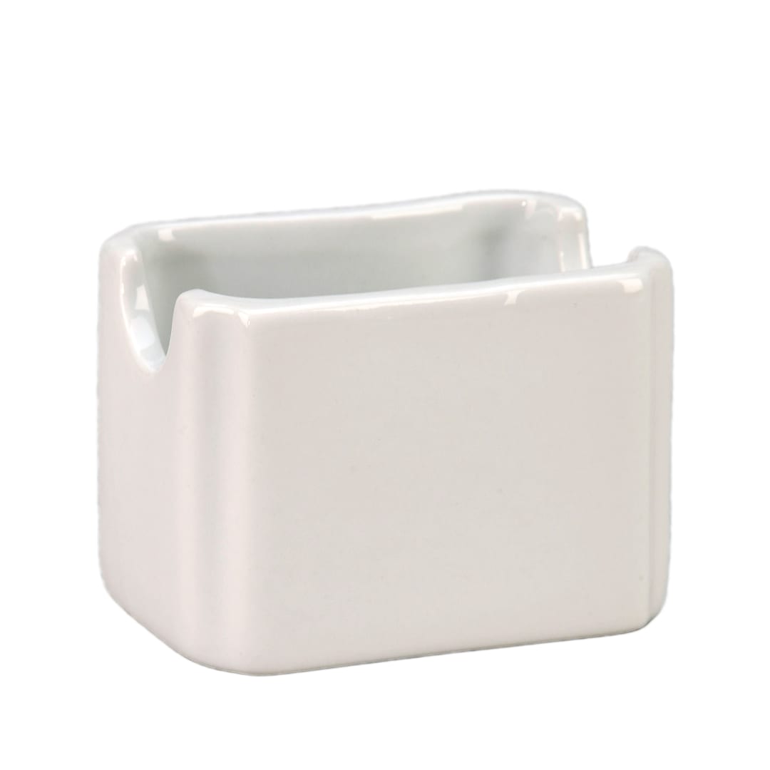Vertex® China SPH-P Argyle White Sugar Packet Holder