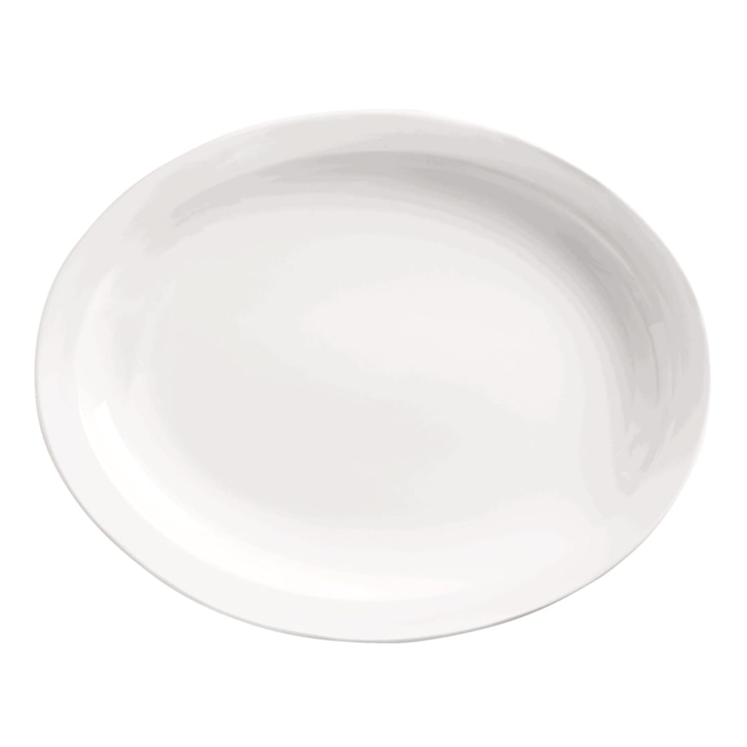Libbey - Formerly World Tableware 840-520N-17 Porcelana Narrow Rim Platter