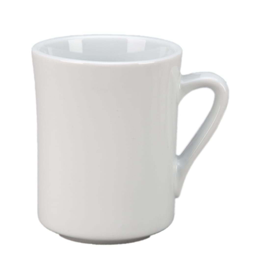 Vertex® China VNT-P Argyle 9 Oz. White Ventura Mug