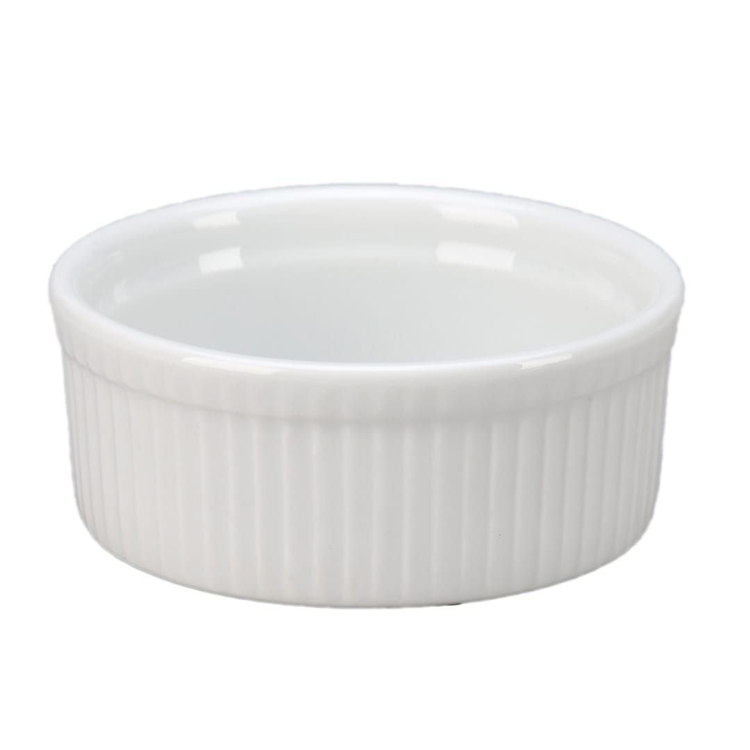 Vertex China ARG-60 Market Buffet 10 Oz. Fluted Souffle Bowl
