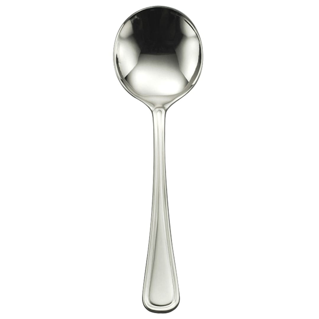 1880 Hospitality 1364SBLF Regis Silverplate Bouillon Spoon - Dozen