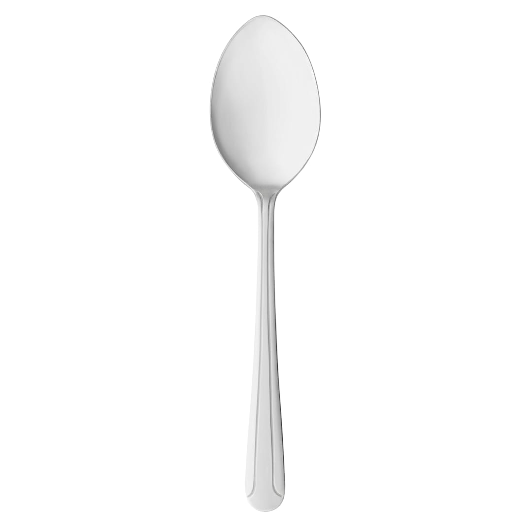 Libbey - Formerly World Tableware 657 002 Med. Wt. Dominion 6-7/8" Dessert Spoon - Dozen