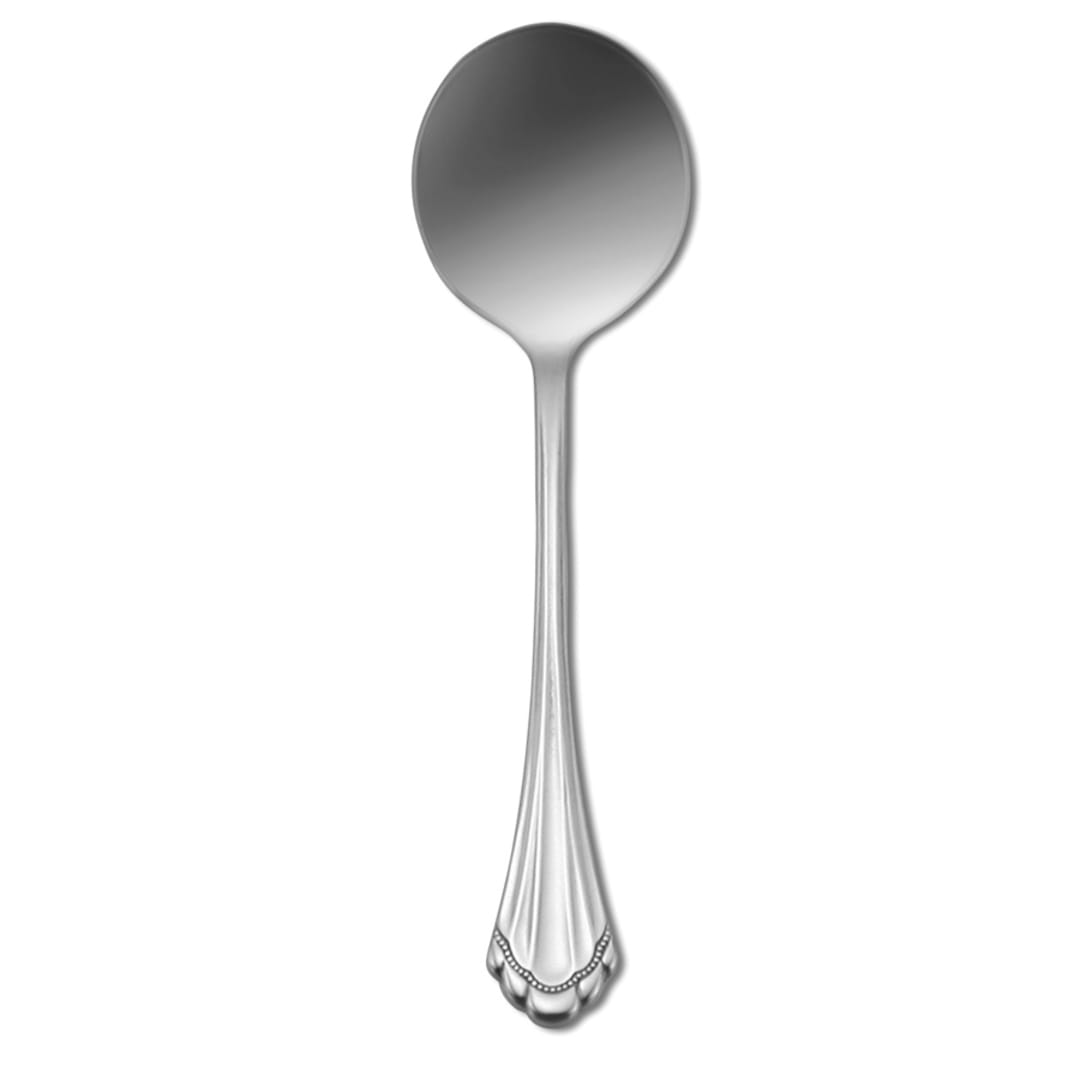 1880 Hospitality 2272SBLF Marquette S/S 5-7/8" Bouillon Spoon - Dozen