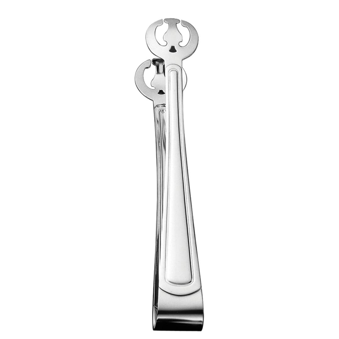 1880 Hospitality T012MTLF New Rim S/S Large Tong - Dozen