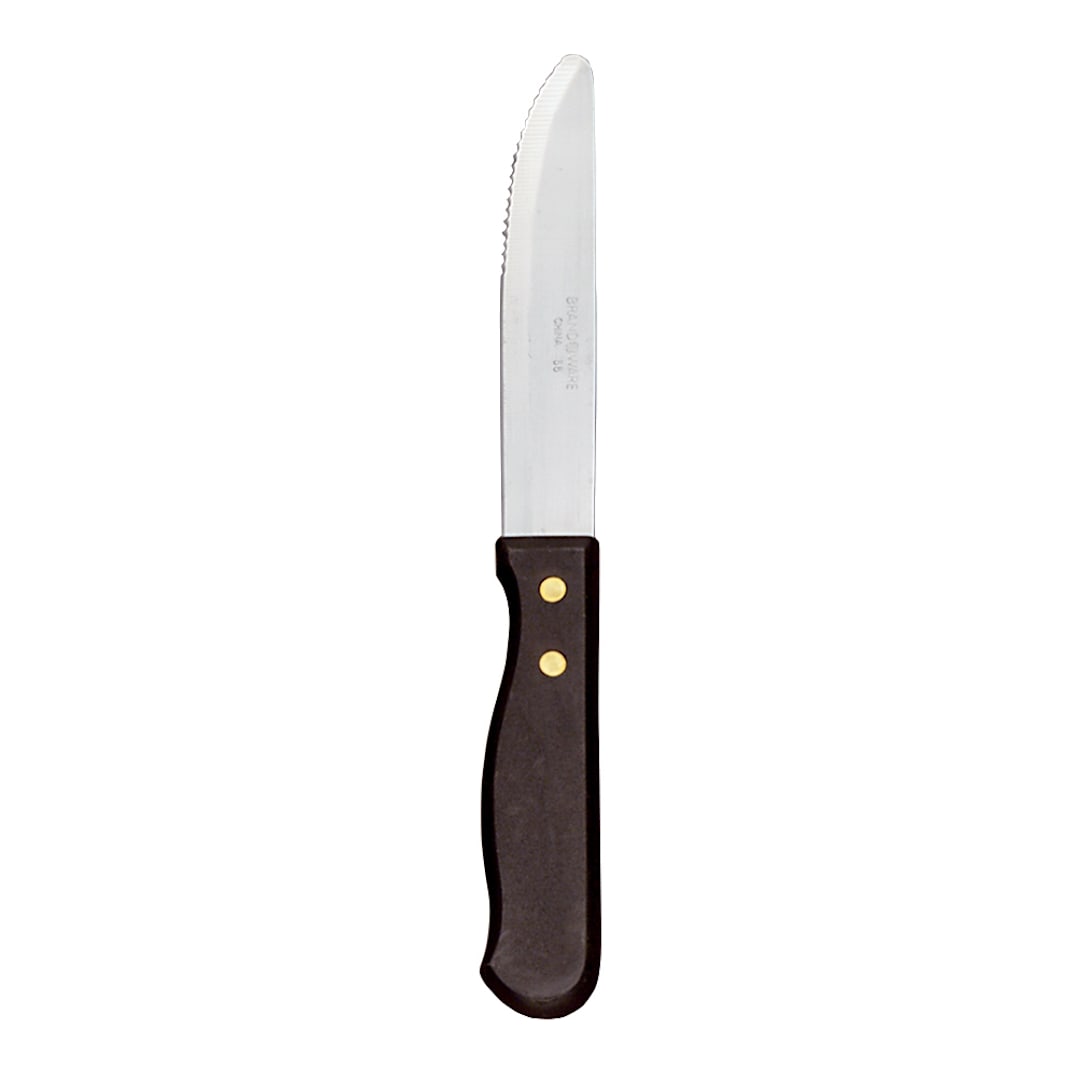 Libbey - Formerly World Tableware 201 2492 Beef Baron Round Tip 10" Steak Knife - Dozen