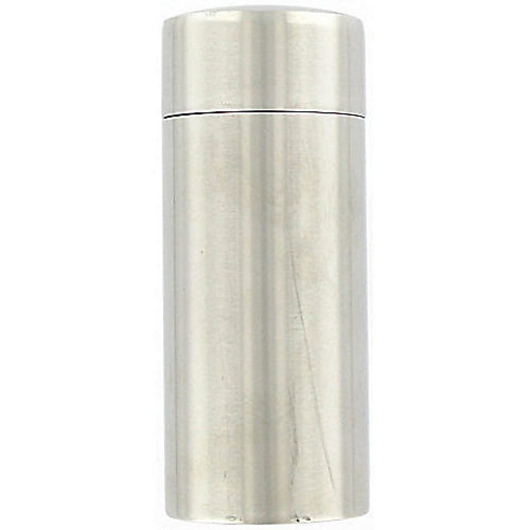 Libbey - Formerly World® Tableware SS-100 Brushed Metal 3.5 Oz. Salt Shaker