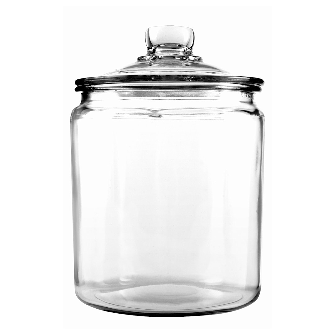 Anchor Hocking® 69349AHG17 1 Gallon Glass Jar w/ Cover