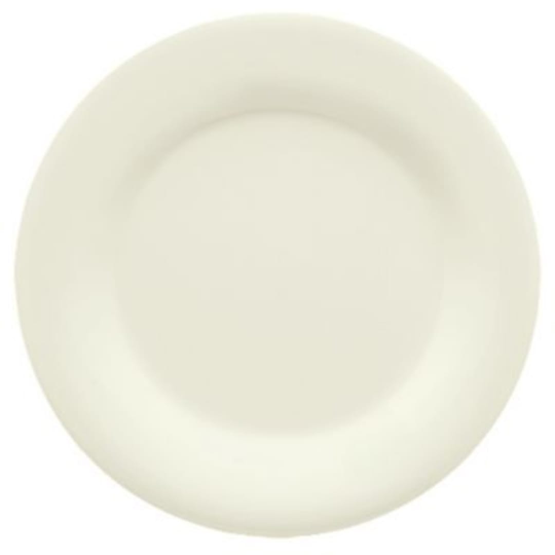 G.E.T. WP-7-DI Diamond Ivory 7-1/2" Wide Rim Plate