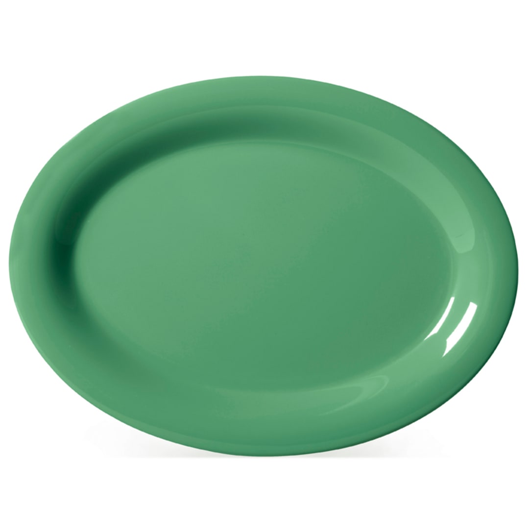 G.E.T. OP-950-FG Mardi Gras Rainforest Green 9-3/4" Platter
