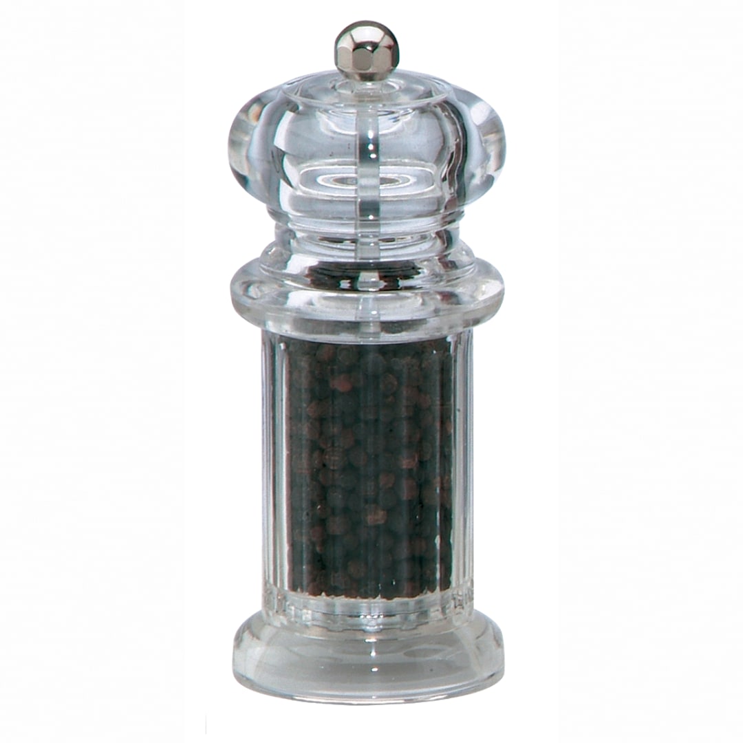 Chef Specialties 1751 Clear Acrylic 5-1/2" Citation Pepper Mill