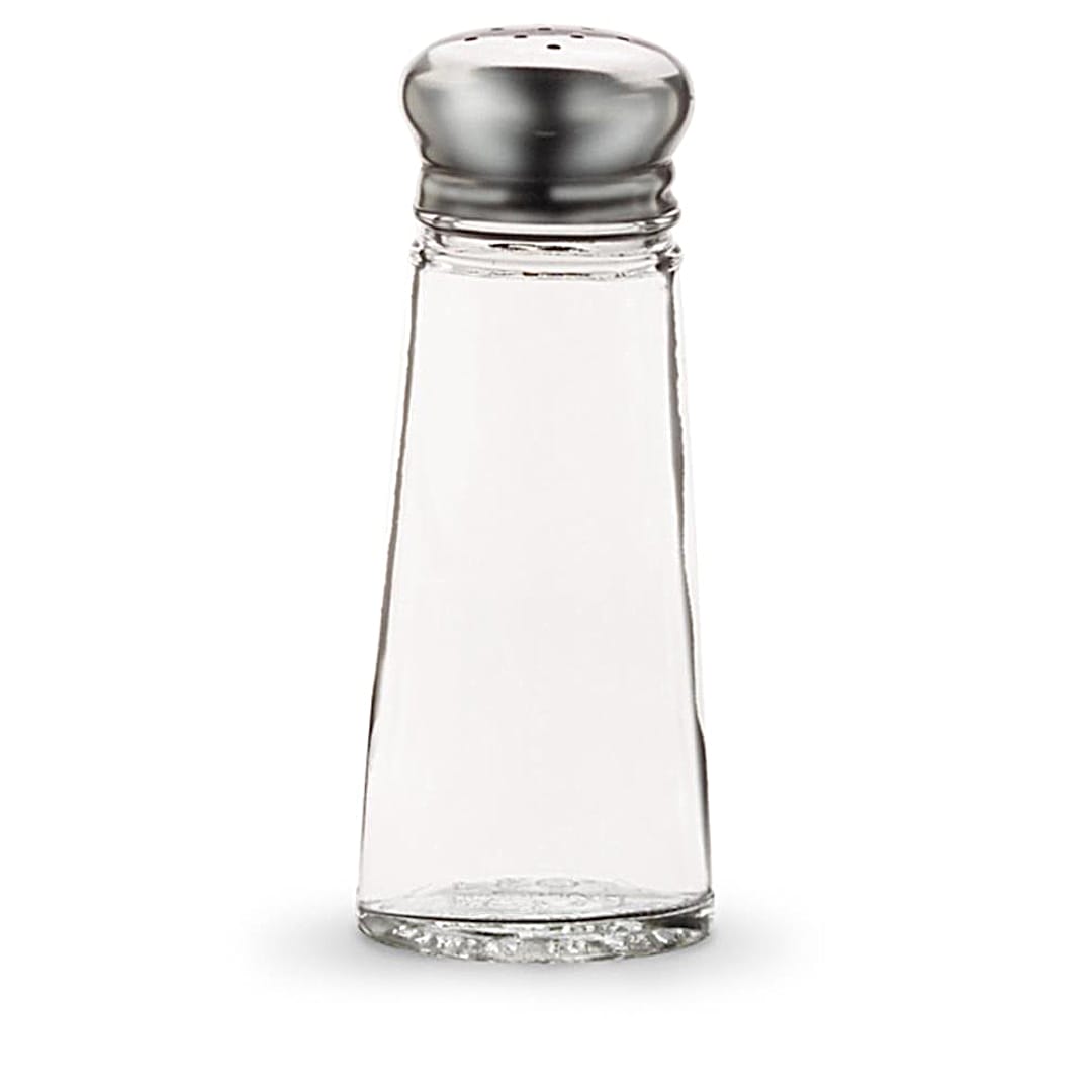 Traex® 703 3 Ounce Smooth Glass Salt and Pepper Shakers
