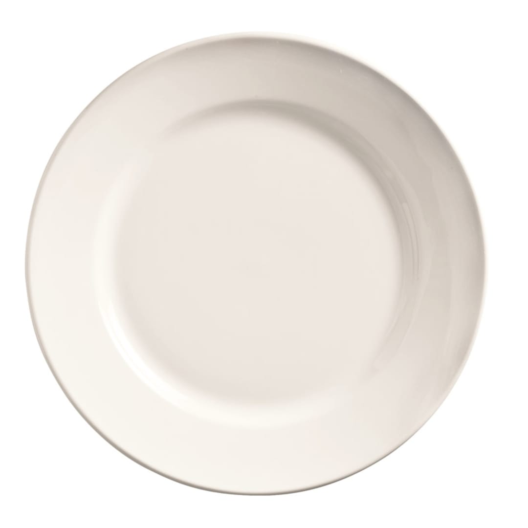 Libbey - Formerly World Tableware 840-410R-23 Porcelana 6-1/4" Wide Rim Plate