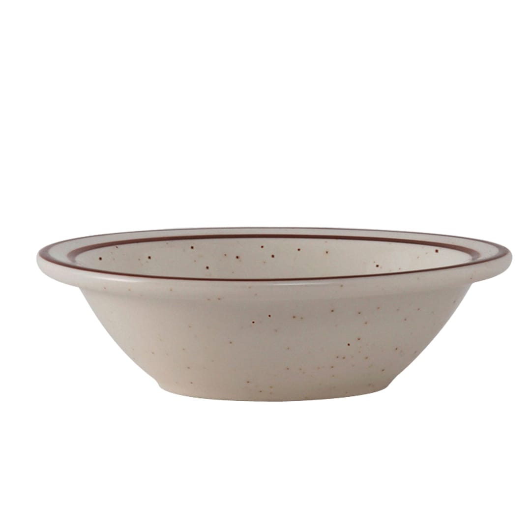 Tuxton TBS-011 Bahamas 3-1/2 Oz. Eggshell Fruit Dish
