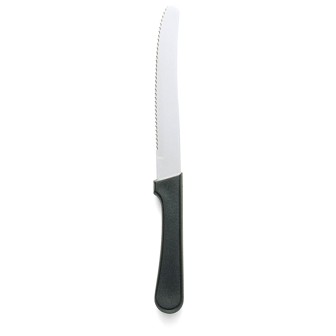 Walco 790527 S/S Round Tip 4-5/8" Steak Knife - 2 Dozen