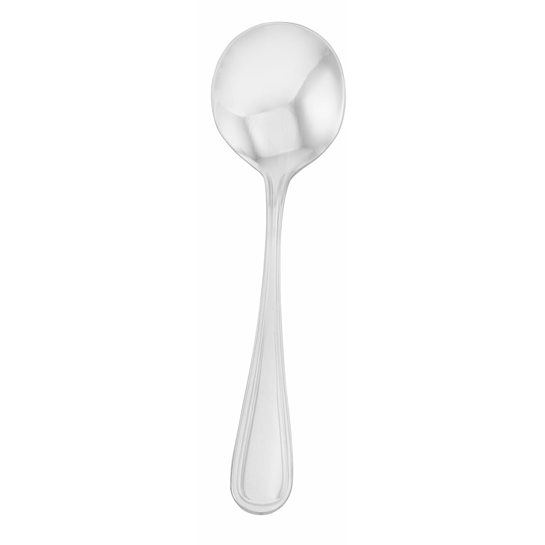 Walco 7912 Balance 18/0 S/S 6-3/8" Bouillon Spoon - Dozen