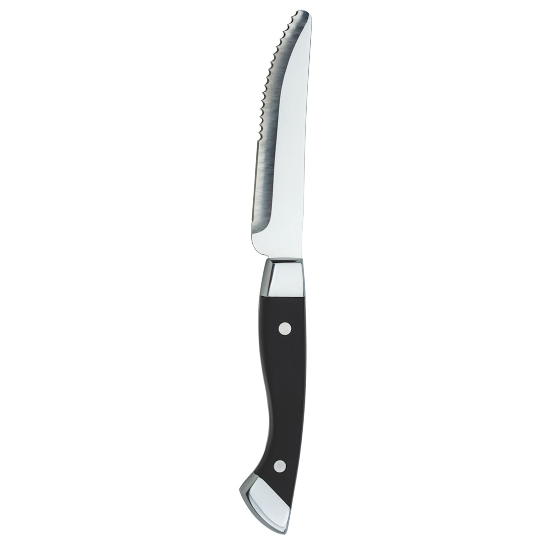 Walco 670527 Jumbo Boston Chop Knife with Black Handle - Dozen